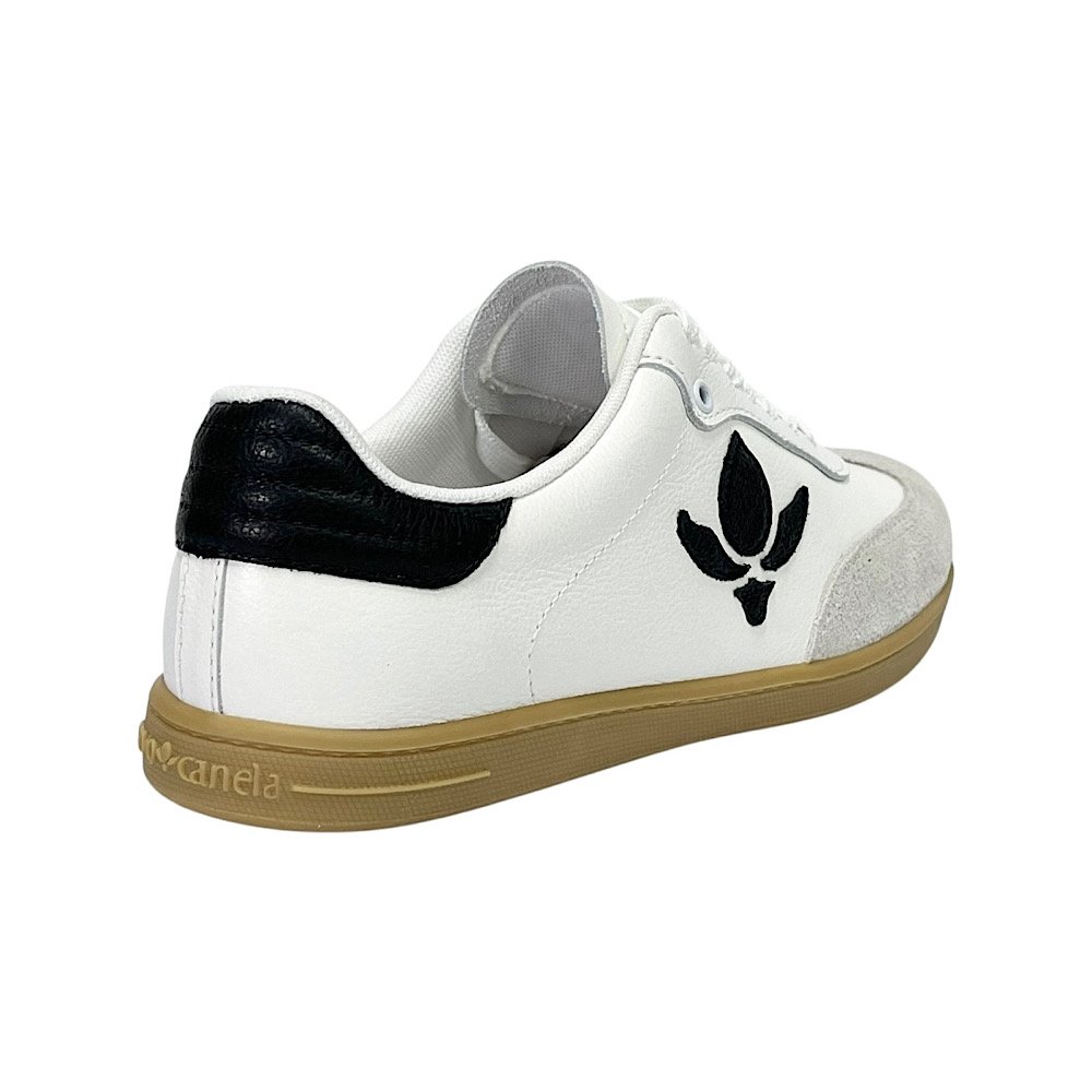 Tênis Cravo e Canela Pietra Couro 1629CC Branco/Preto Branco 5