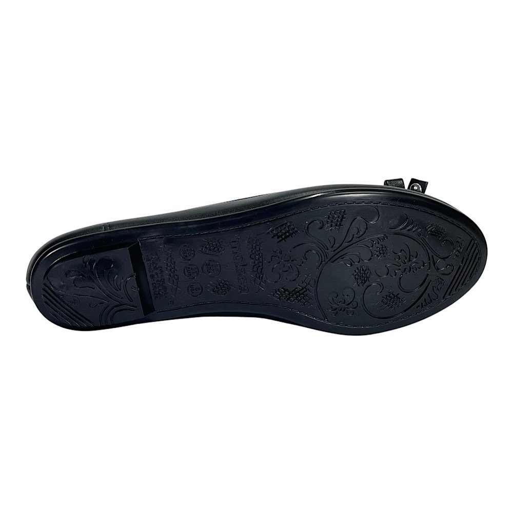 Sapatilha Moleca Bico Redondo 5027.1486 Preto Preto 6