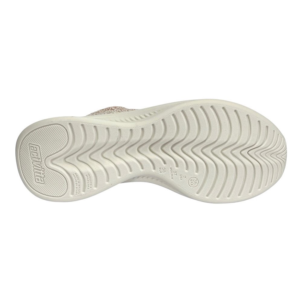 Tênis Actvitta Feminino Esportivo 4829.326 Nude/Creme Bege/Nude 6