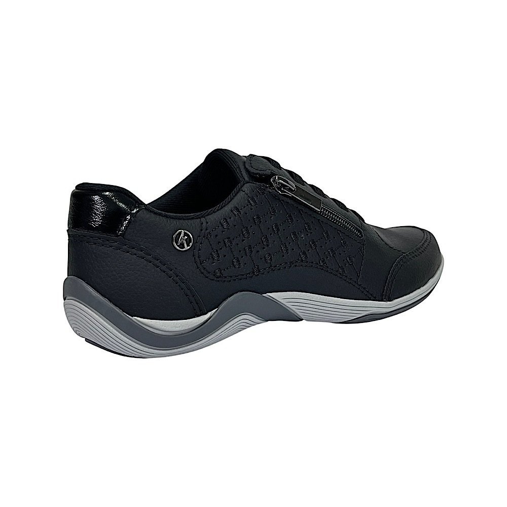 Tênis Kolosh Casual Feminino Gel C3675 Preto Preto 5