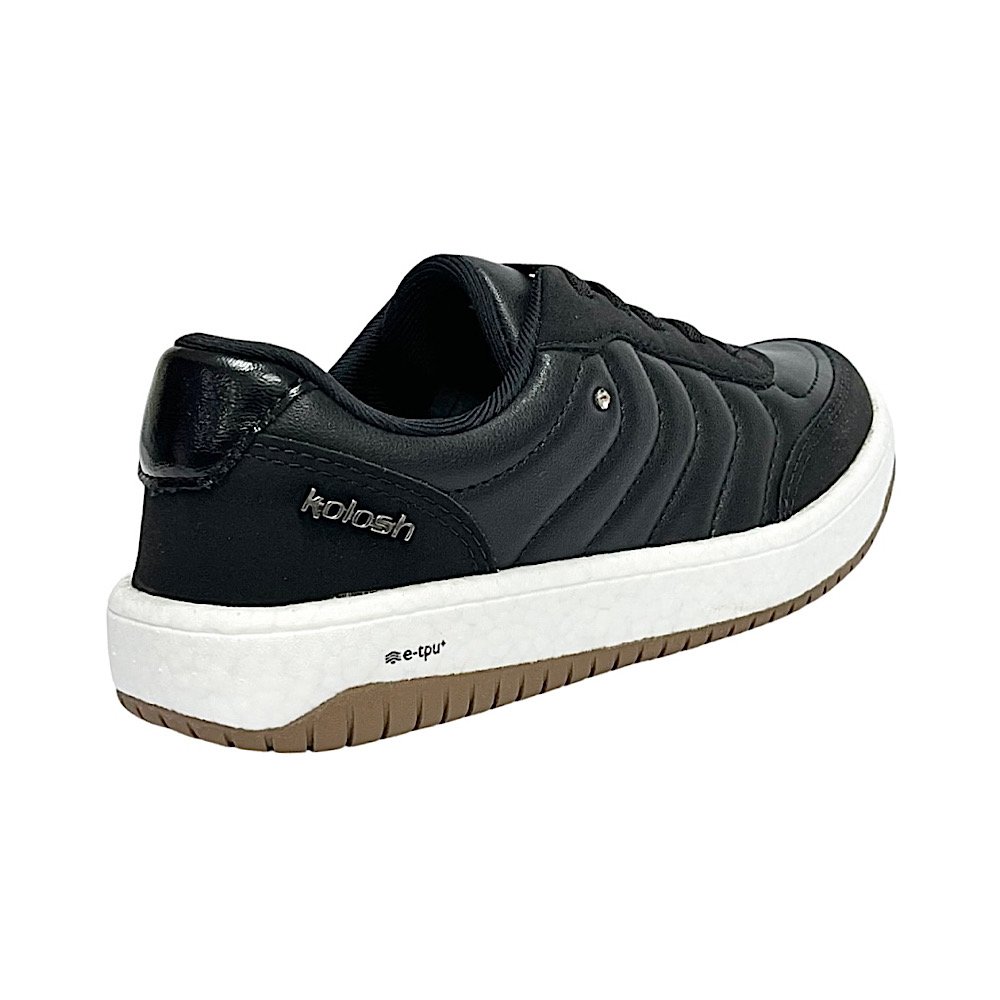 Tênis Kolosh Float Casual Feminino C4181 Preto Preto 5