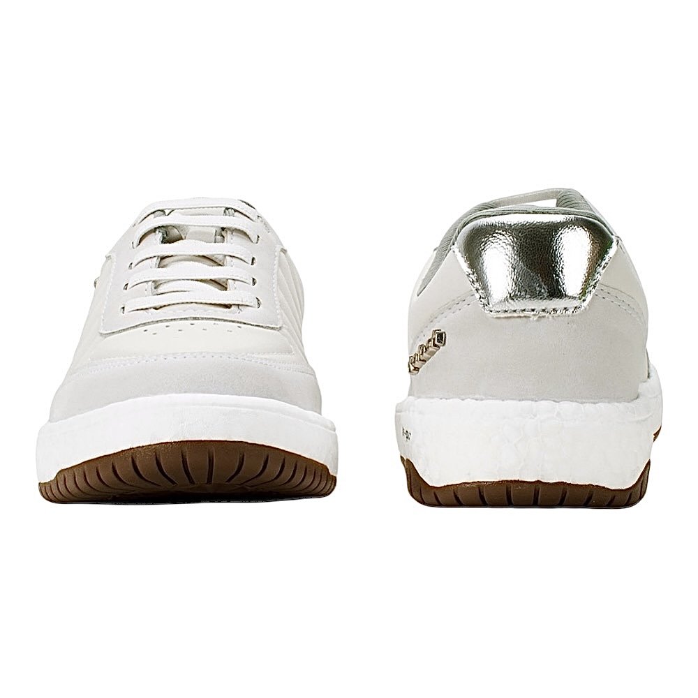 Tênis Kolosh Float Casual Feminino C4181 Cinza Gris Branco 5