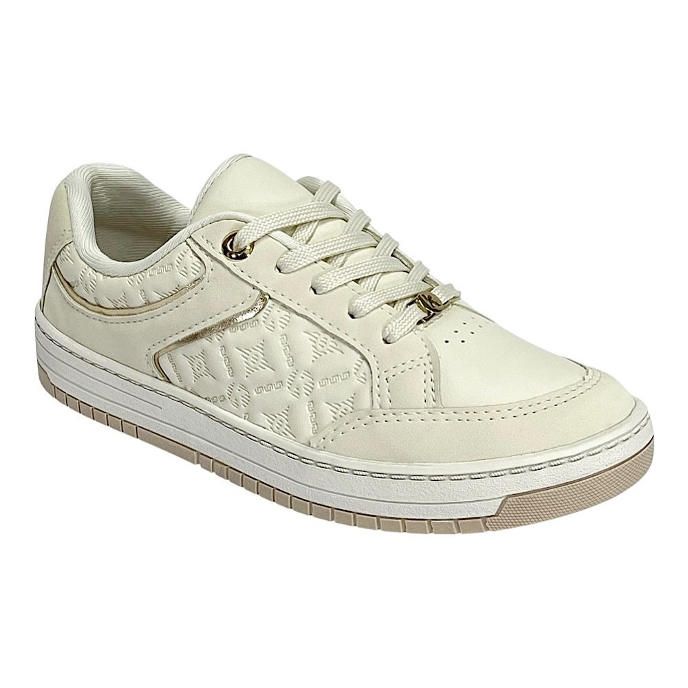 Tênis Kolosh Casual Feminino C4165 Bege Cream Cream 2