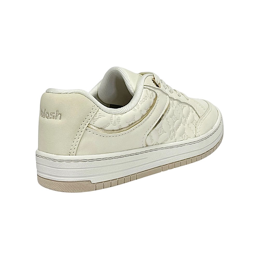Tênis Kolosh Casual Feminino C4165 Bege Cream Cream 5