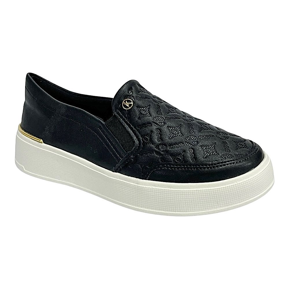 Tênis Kolosh Slip On Plataforma C4283 Preto Preto 2
