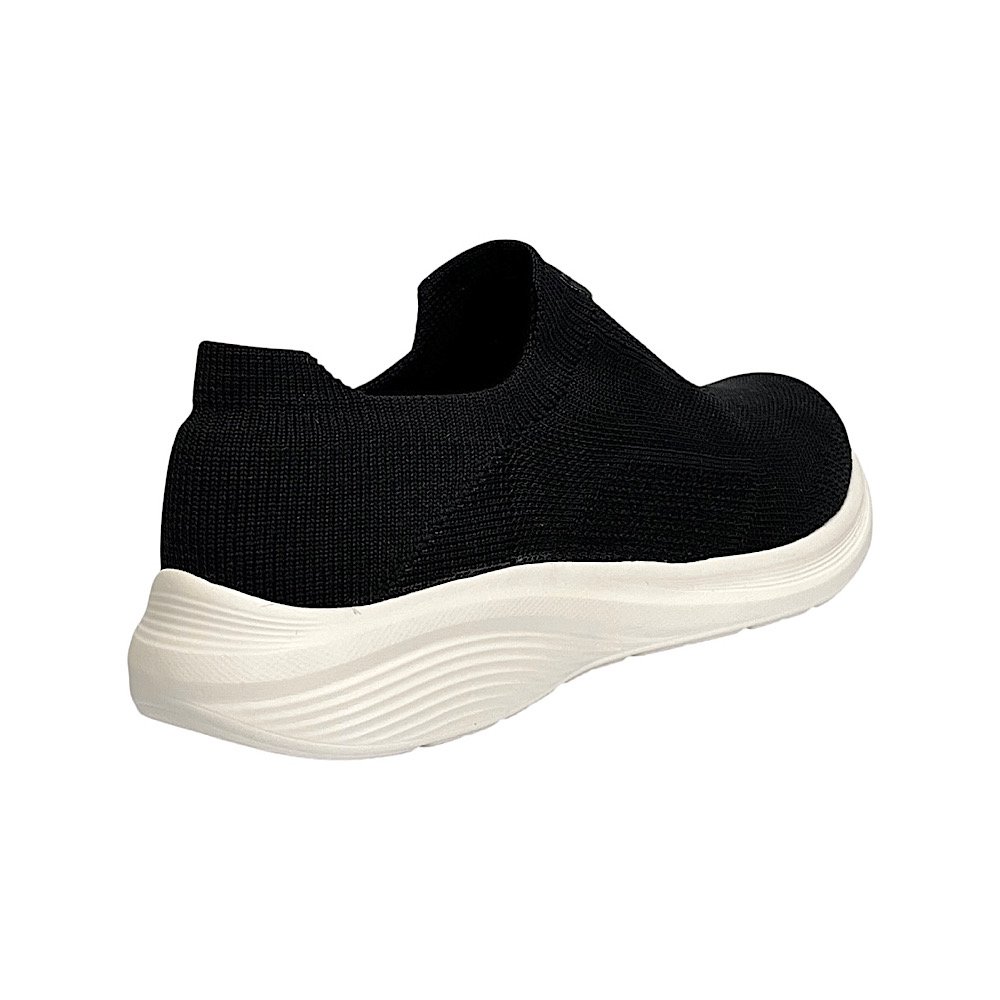 Tênis Kolosh Feminino Slip On Freeknit E0428 Preto Preto 5