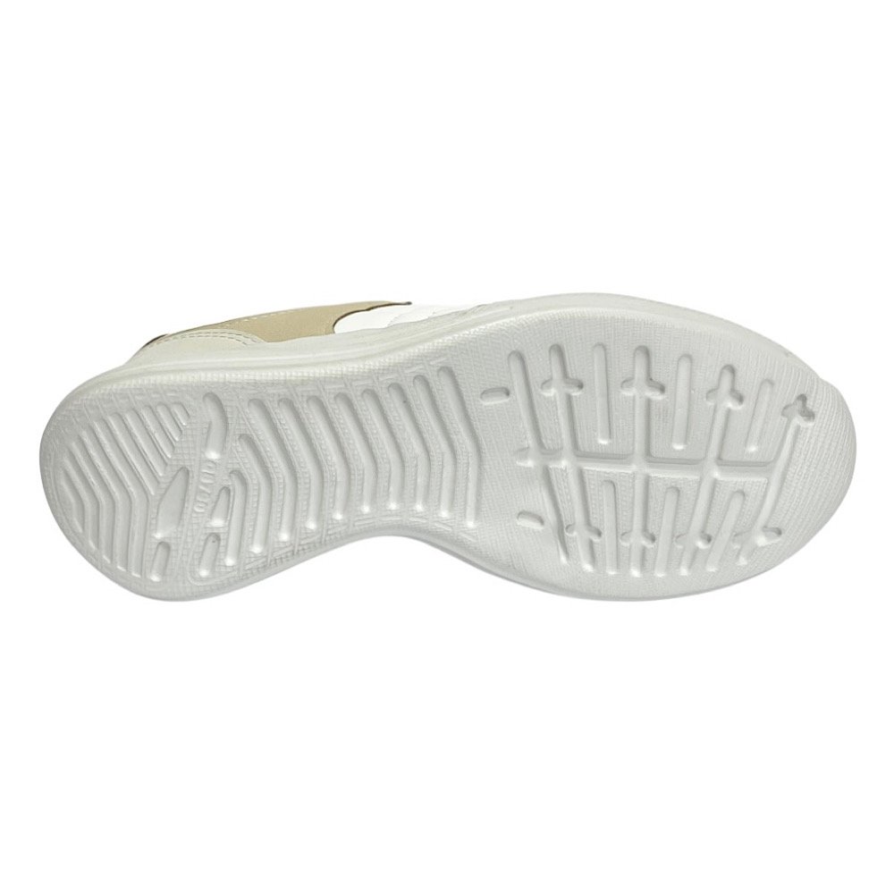 Tênis Mississipi Casual Feminino MF602 Bege Cotton/Branco Branco/Bege 6