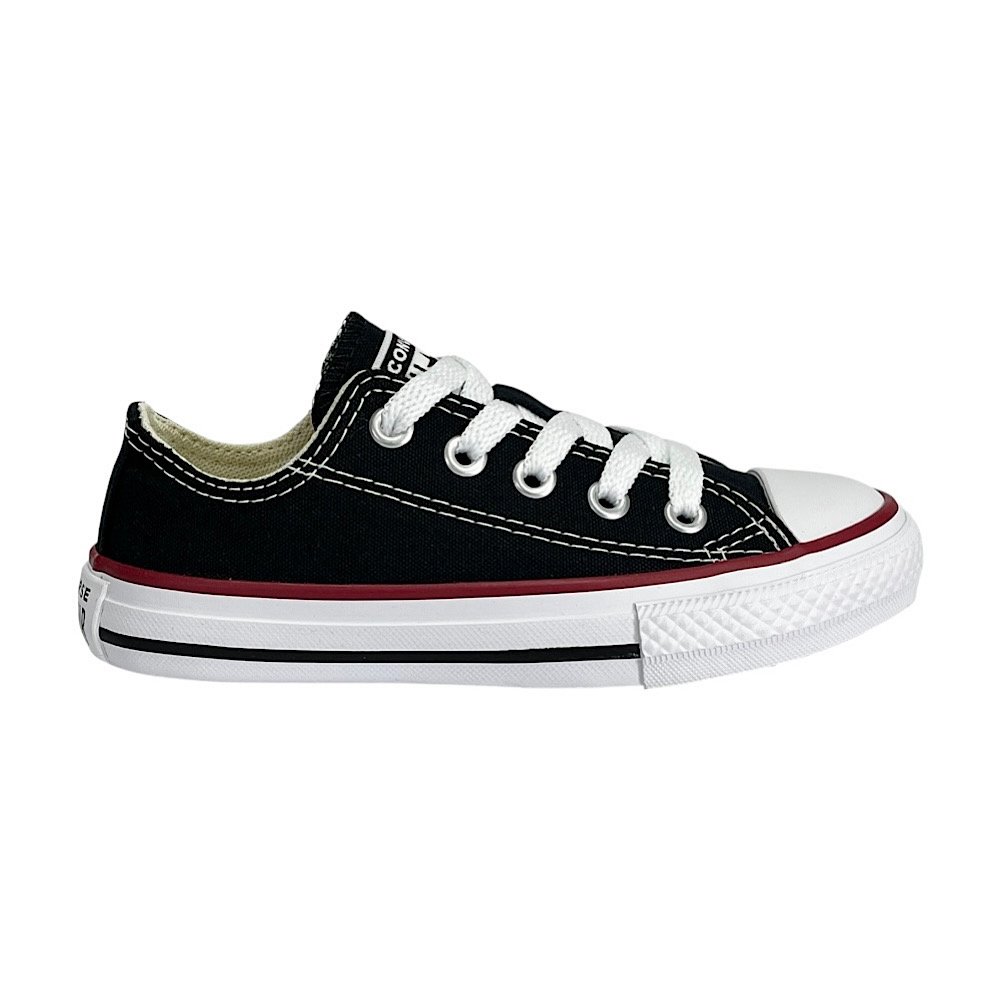 Tênis Converse All Star Kids CK00020007 Preto/Vermelho