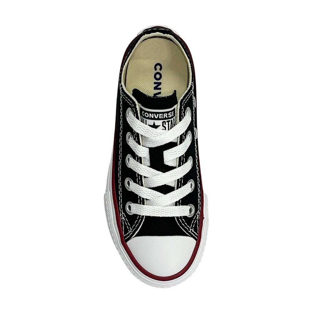 Tênis Converse All Star Kids CK00020007 Preto/Vermelho Preto 4