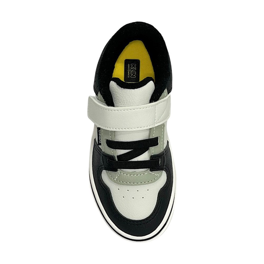 Tênis Klin Freestyle Mini 260106 Gelo/Preto/Verde Gelo/Preto 4