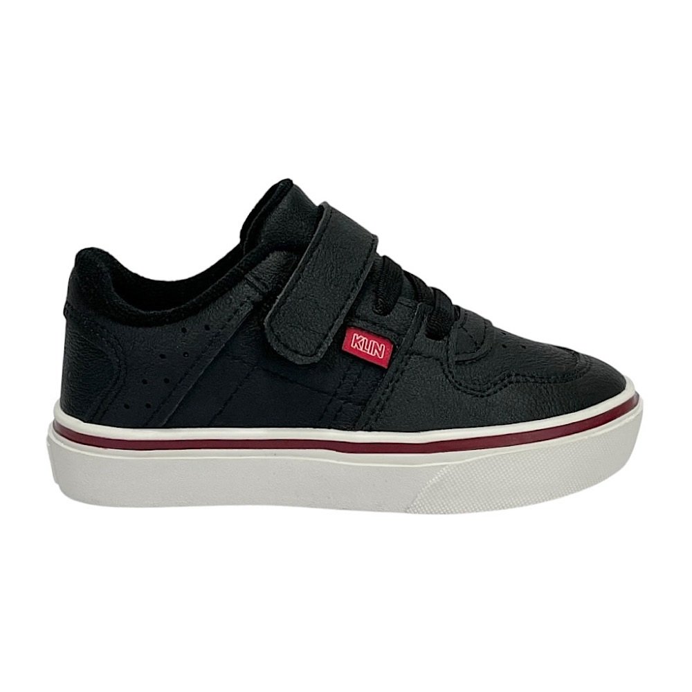 Tênis Klin Freestyle Mini 260106 Preto/Vermelho Preto 2