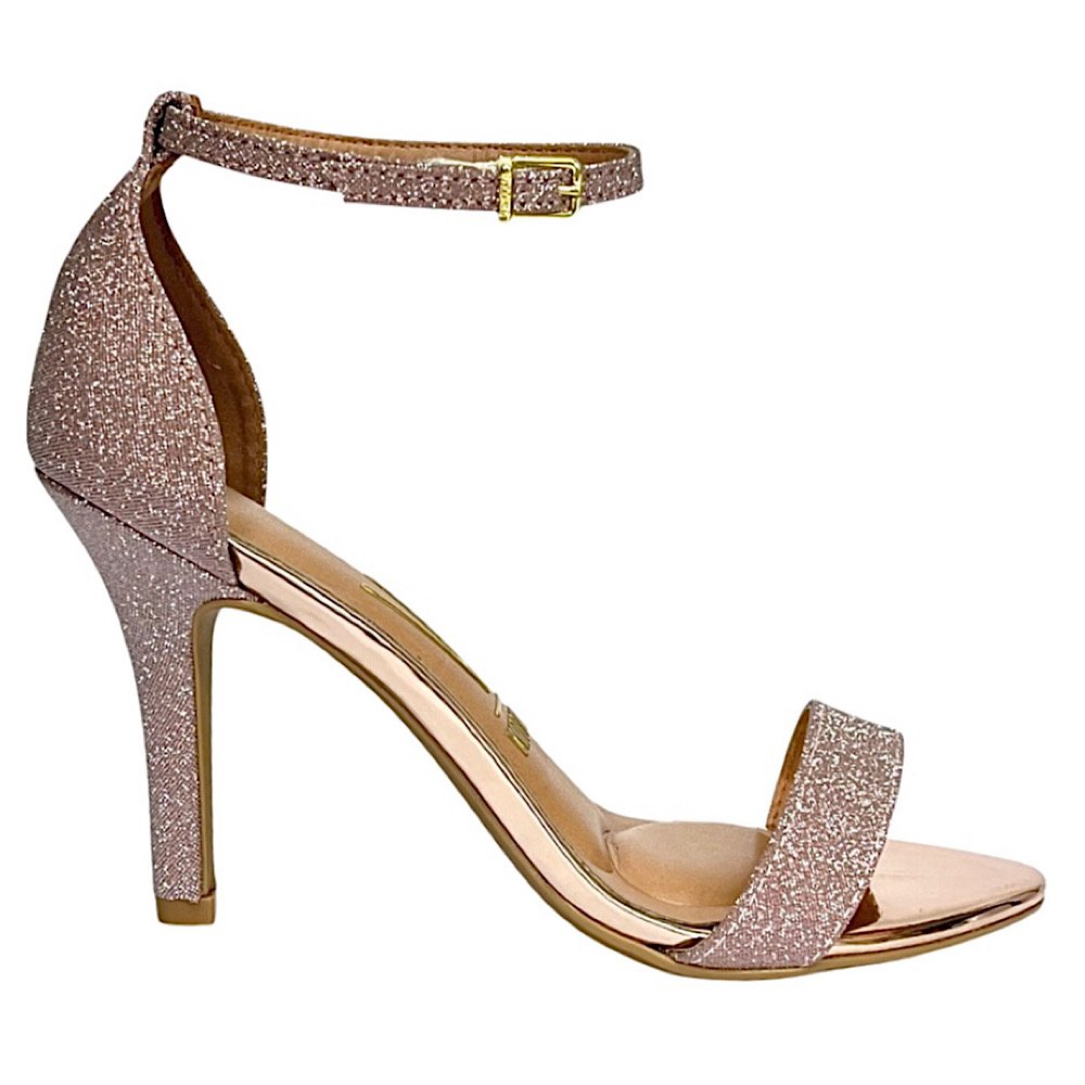 Sandália Vizzano Social Salto Fino 6249.452 Ouro rosado Rose Gold 2