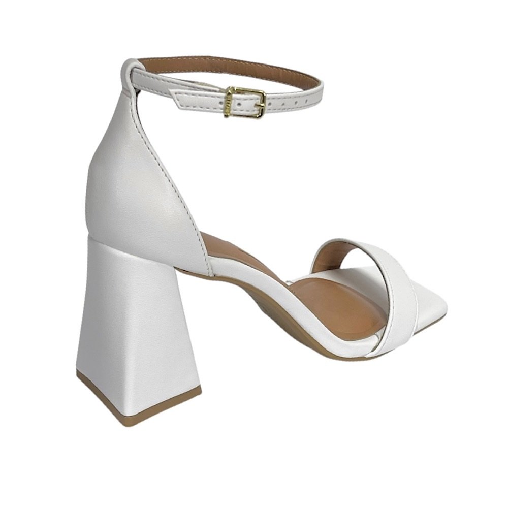 Sandália Vizzano Salto Alto 6464.102 Branco Branco 5