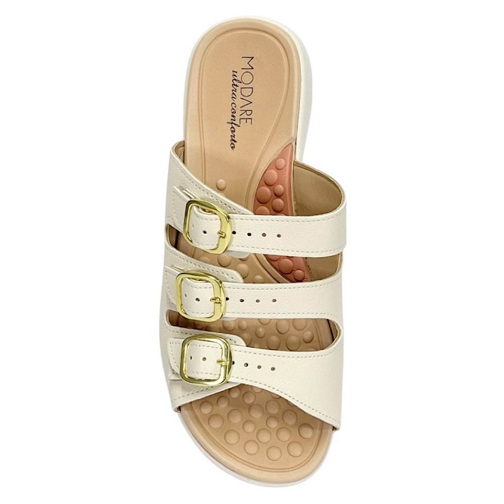 Tamanco Modare Slide Ultraconforto 7174.122 Off White Off White 4