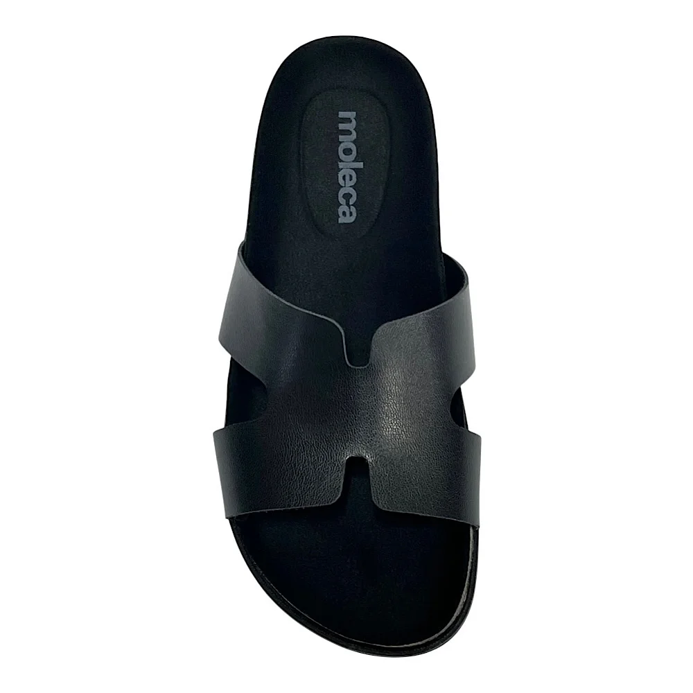 Tamanco Moleca Feminino Slide 5500.100 Preto Preto 4