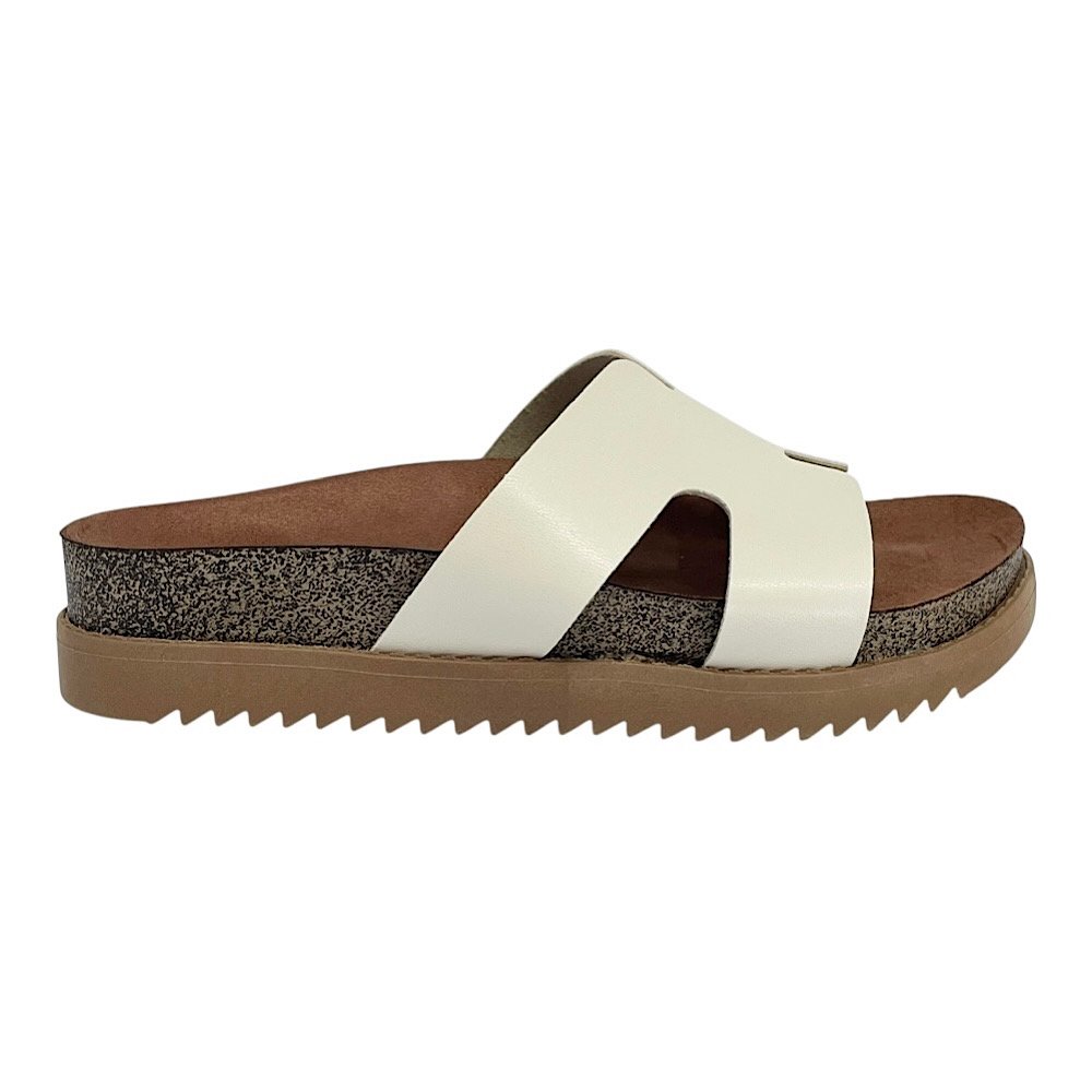 Tamanco Moleca Feminino Slide 5500.100 Off White Off White 2