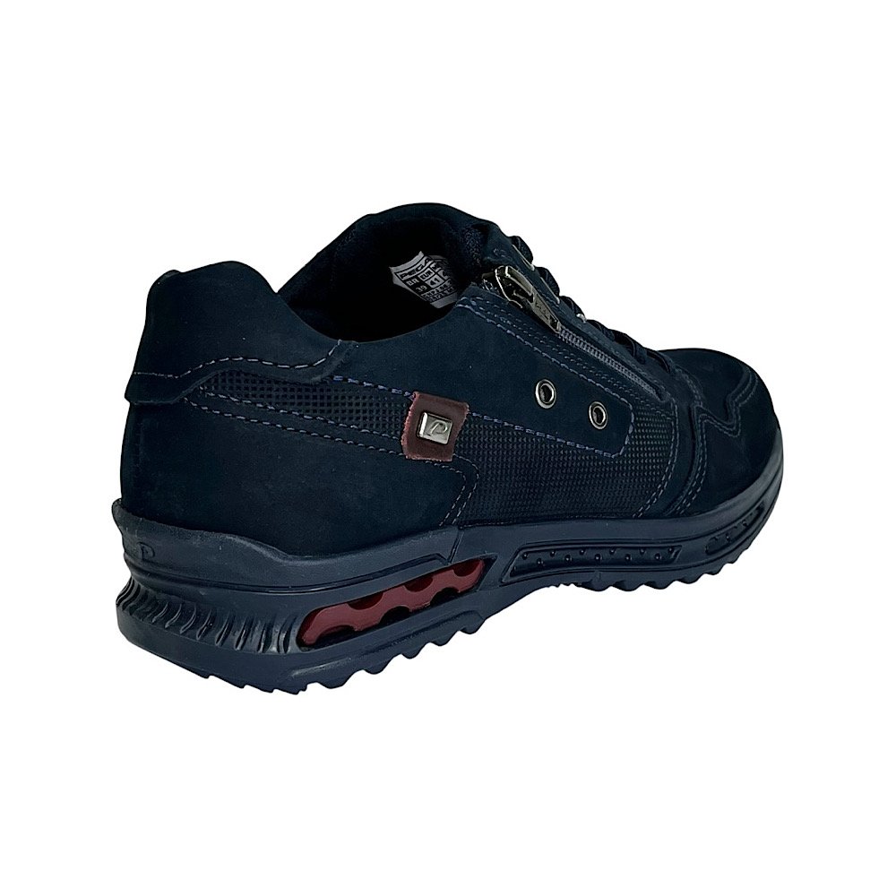 Sapatênis Pegada Gold Duo Amortech Masculino 111801 Nobuck Marinho Azul Marinho 5