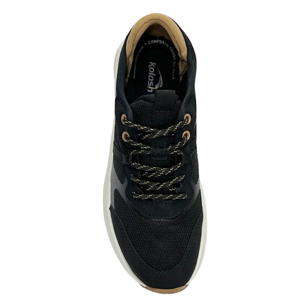 Tênis Kolosh Adventure Feminino E0504 Preto Preto 4