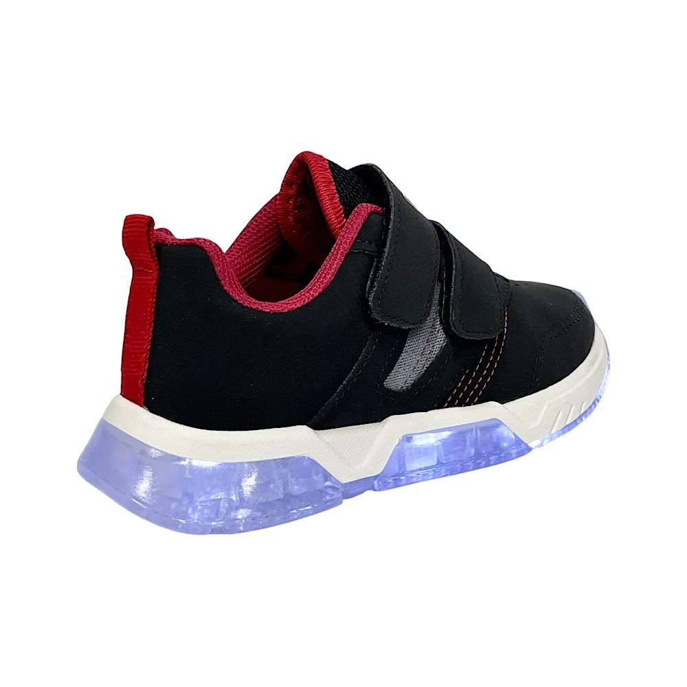 Tênis Klin Light Com LED 604064 Preto/Vermelho Preto/Vermelho 5