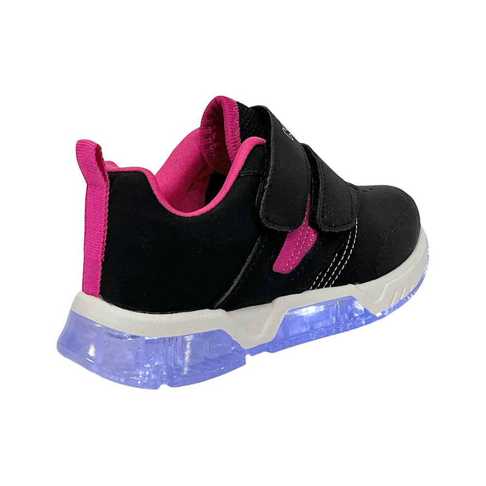 Tênis Klin Light Com LED 604064 Preto/Pink Preto/Pink 5