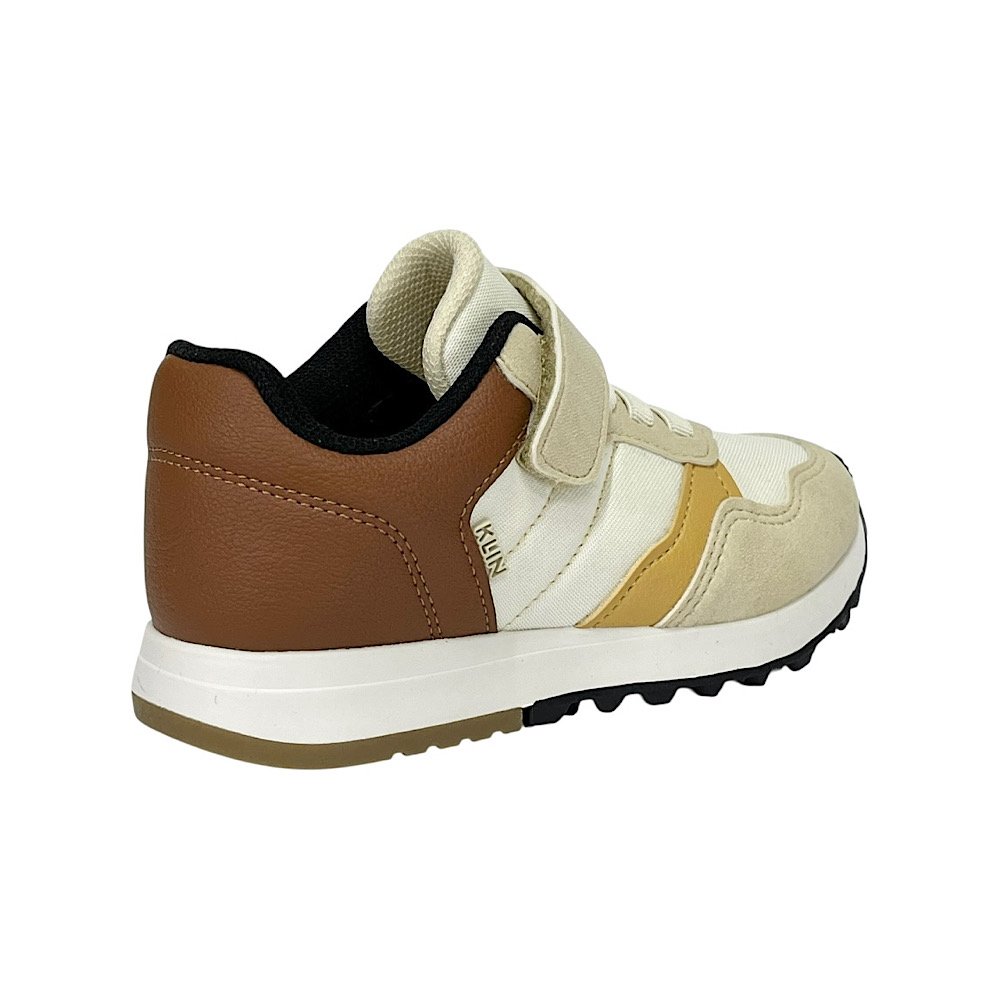 Tênis Klin Infantil Walk Mini 216132 Off White/Caramelo/Ocre Off White/Caramelo/Ocre 5