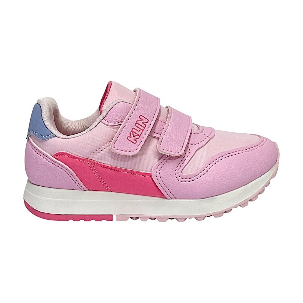 Tênis Klin Infantil Walk Mini 216133 Rosa/Pink/Azul Rosa 2