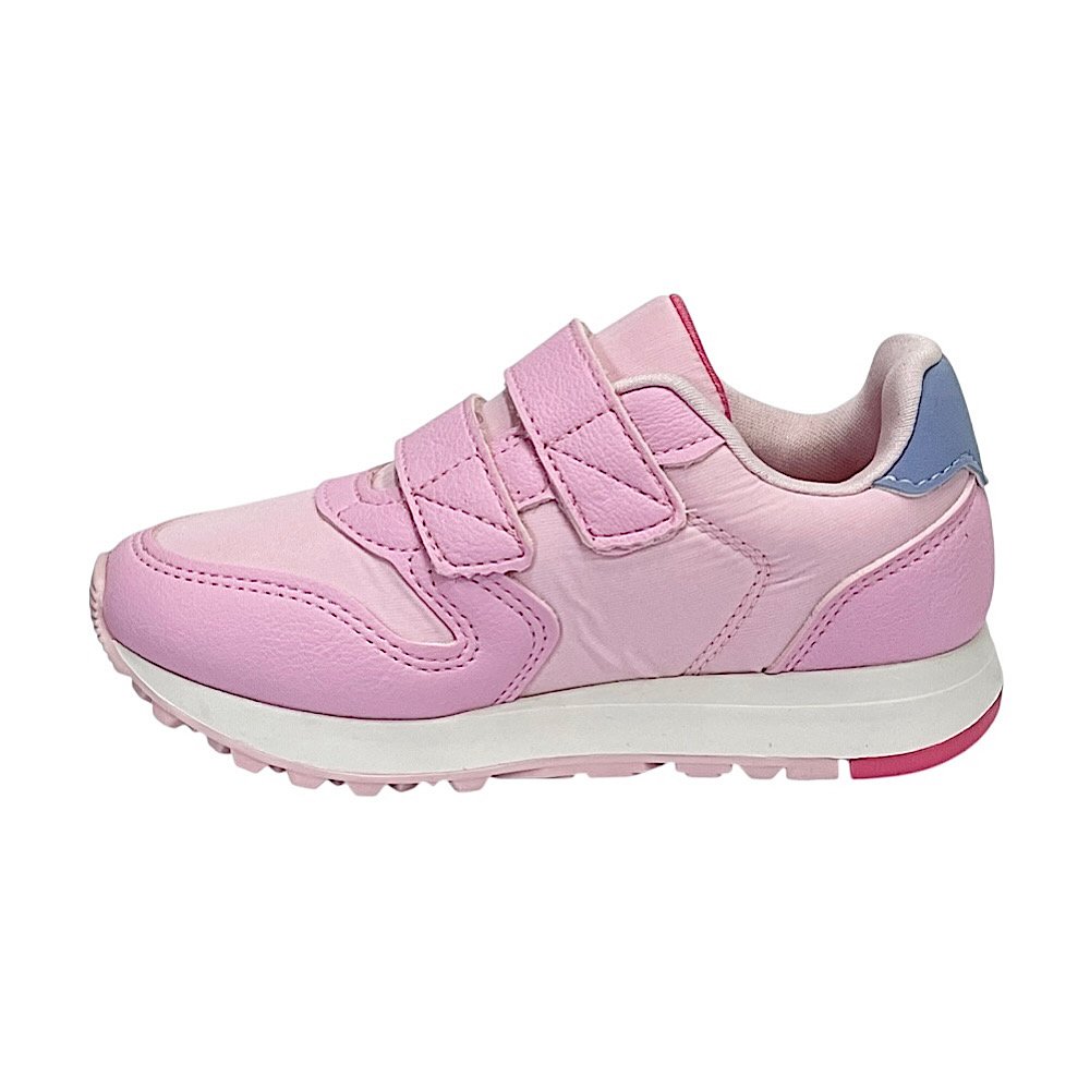 Tênis Klin Infantil Walk Mini 216133 Rosa/Pink/Azul Rosa 3