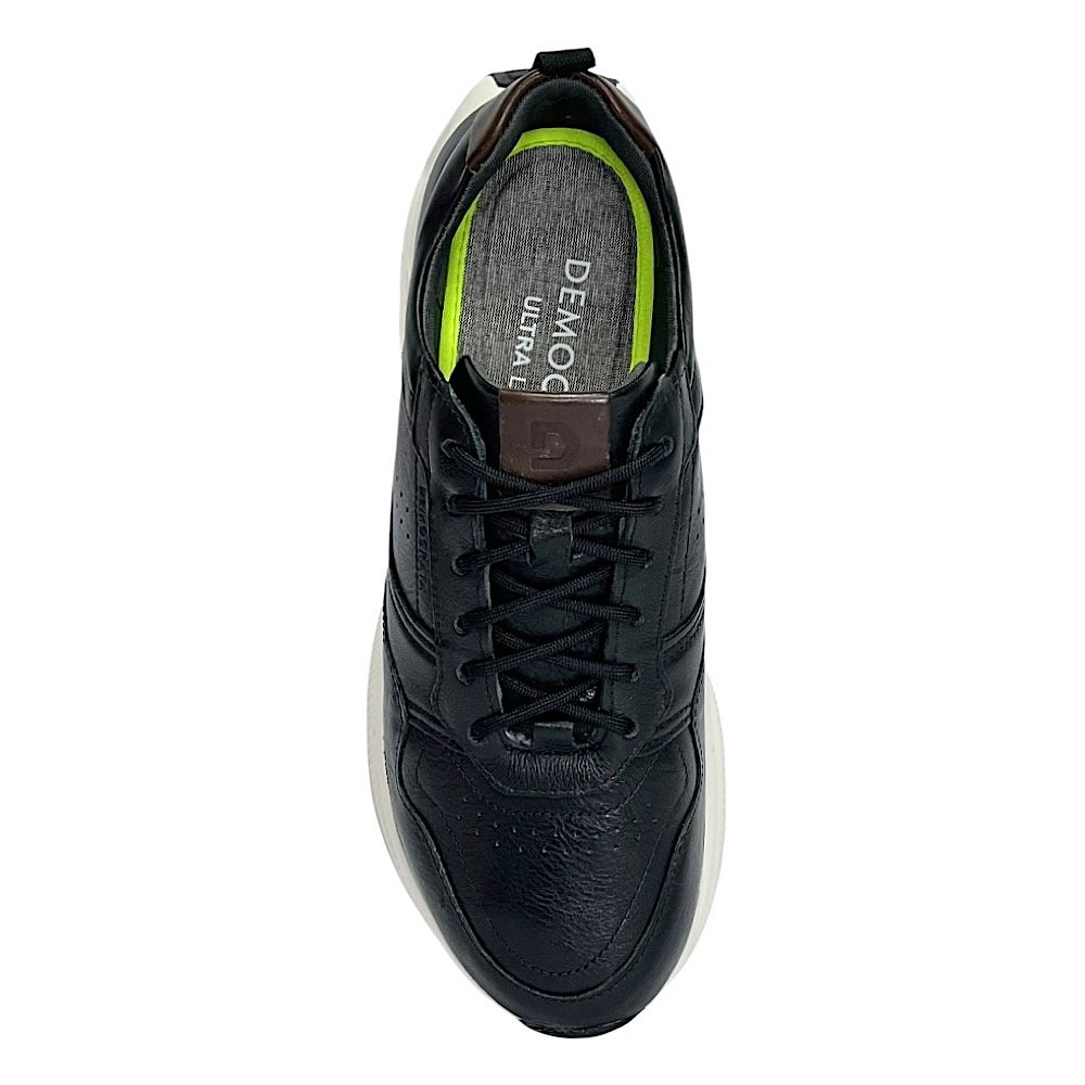 Tênis Democrata Denim Brad Ultra Light 527101 Preto Preto 4