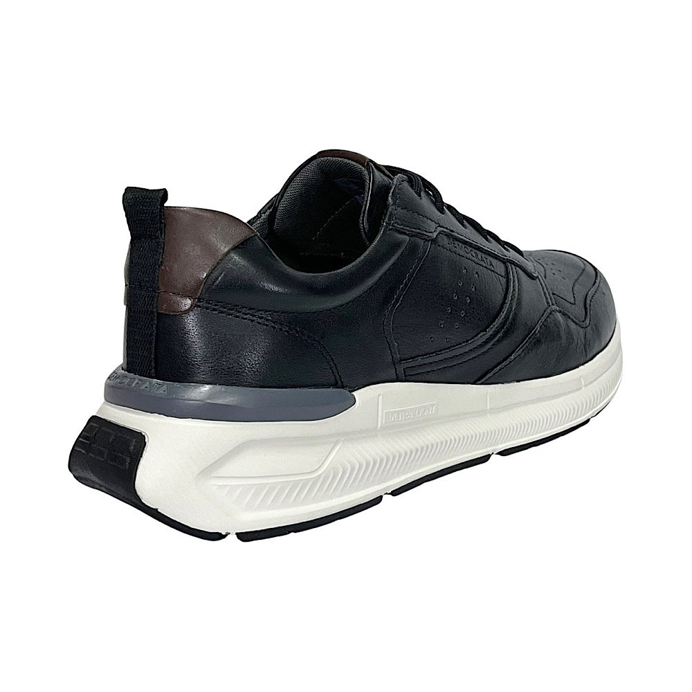 Tênis Democrata Denim Brad Ultra Light 527101 Preto Preto 5