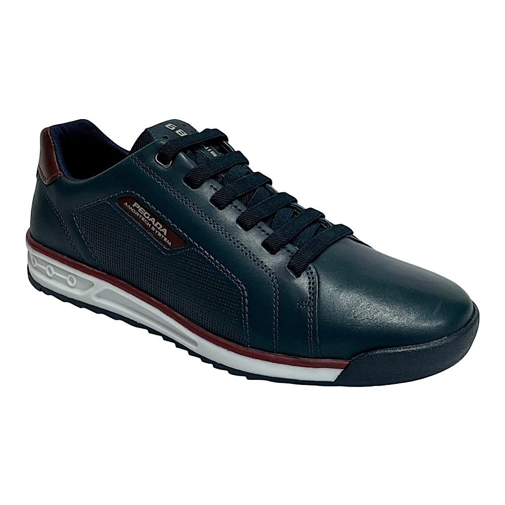 Sapatênis Pegada Bassik Masculino 112502 Marinho Azul Marinho 2