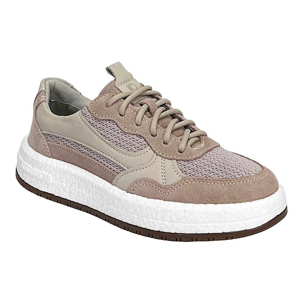 Tênis Democrata Feminino Drake Pulse 618104 Rosa/Off White Rosa 2