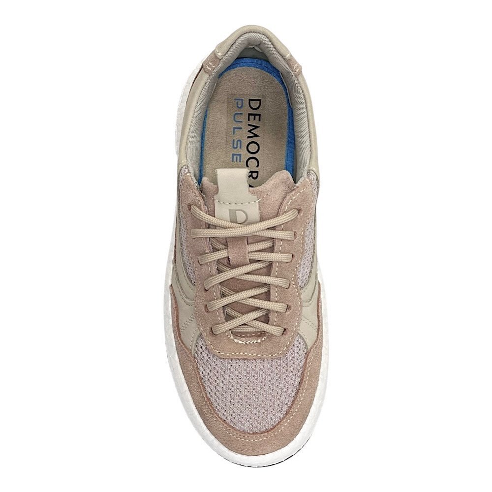 Tênis Democrata Feminino Drake Pulse 618104 Rosa/Off White Rosa 4