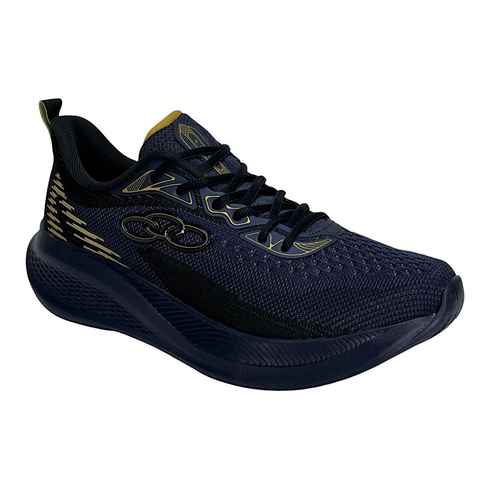 Tênis Olympikus Nível Masculino 43211421 Marinho/Dourado Azul Marinho 2