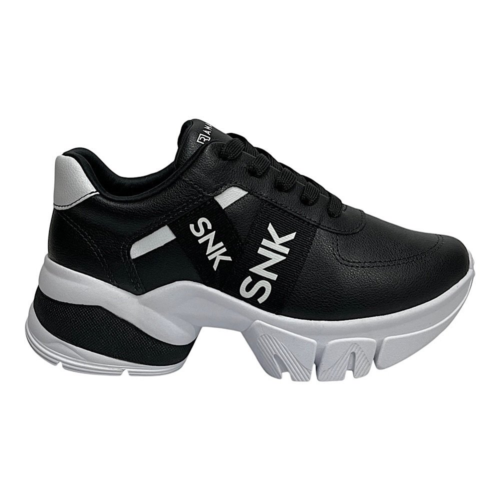 Tênis Ramarim Chunky Feminino 2580202 Preto/Branco