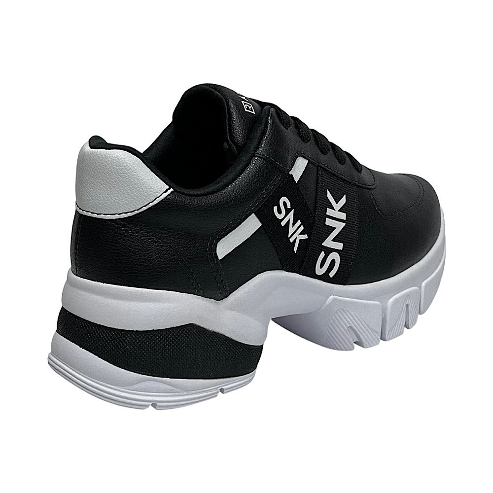 Tênis Ramarim Chunky Feminino 2580202 Preto/Branco Preto/Branco 5