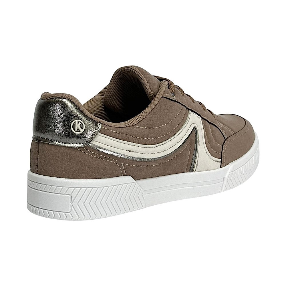 Tênis Kolosh Feminino Casual C3008B Marrom Titanium Marrom 5