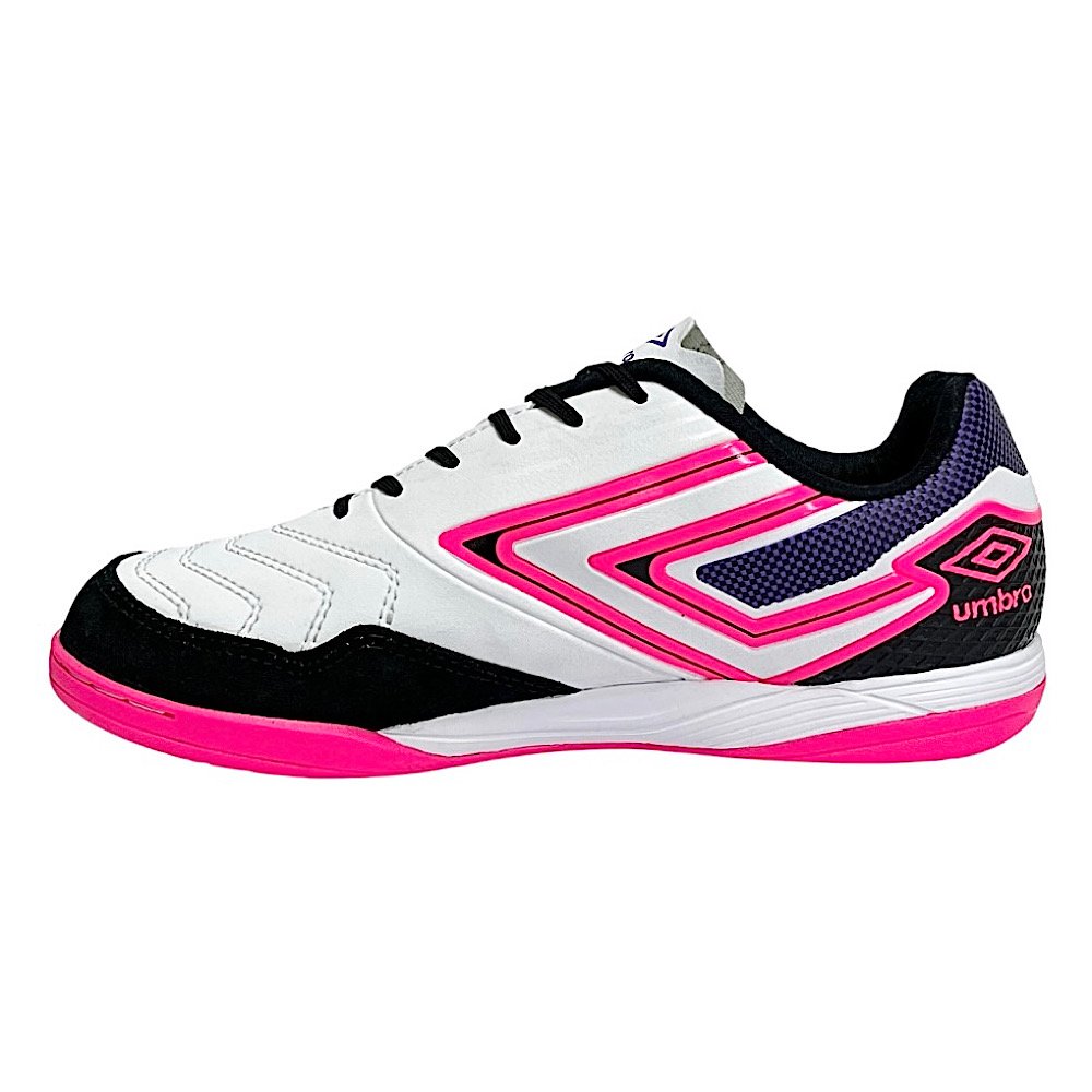 Chuteira Umbro Futsal Pro 5 Bump Club Branco/Preto/Purpura Branco/Preto/Púrpura 3