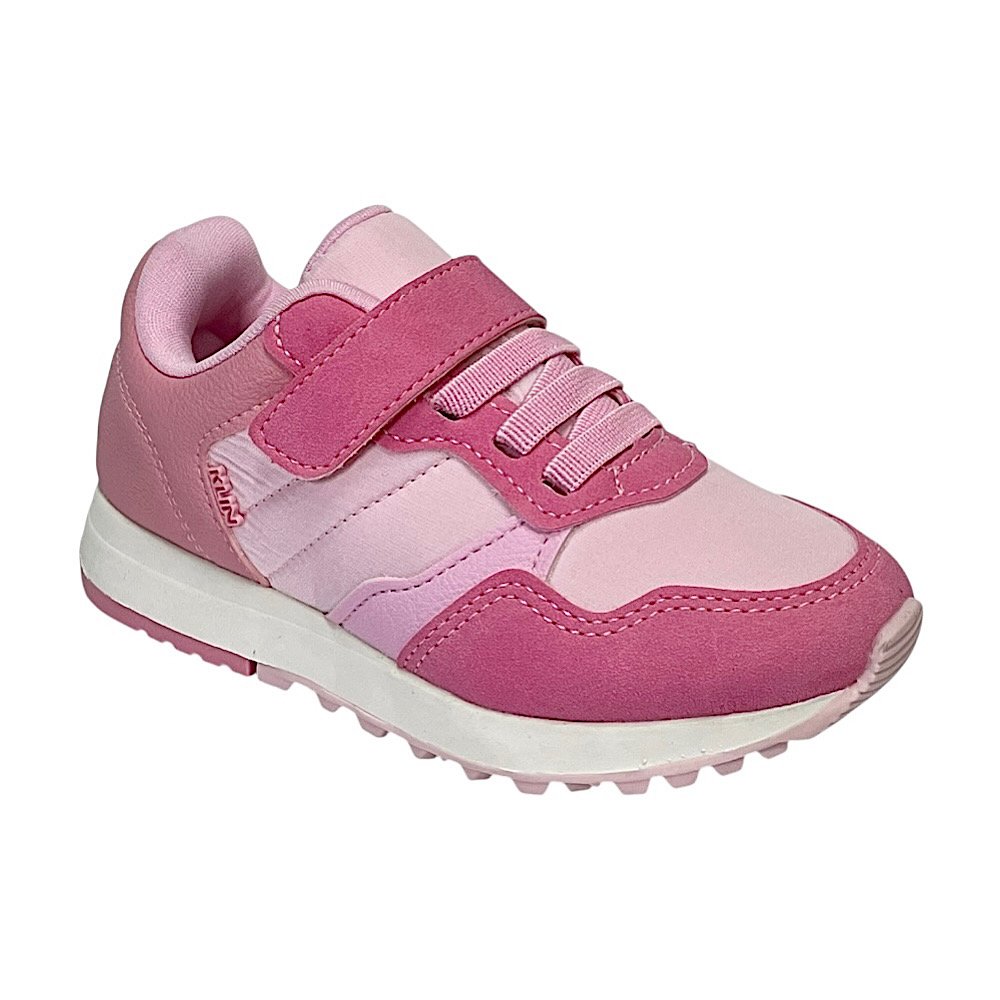 Tênis Klin Walk Mini 216132 Rosa Claro/Rosa Chiclete