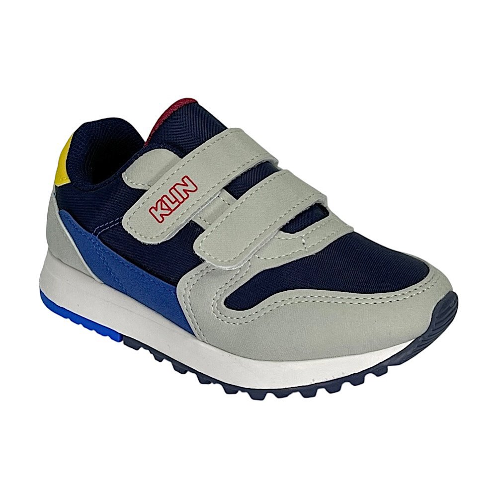 Tênis Klin Walk Mini 216133 Marinho/Gelo/Royal