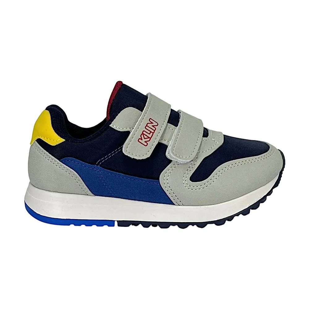 Tênis Klin Walk Mini 216133 Marinho/Gelo/Royal Azul Marinho/Cinza 2