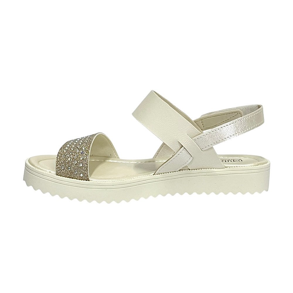 Sandália Klin Papete Lola 420058 Off White Perolizado Off White 3