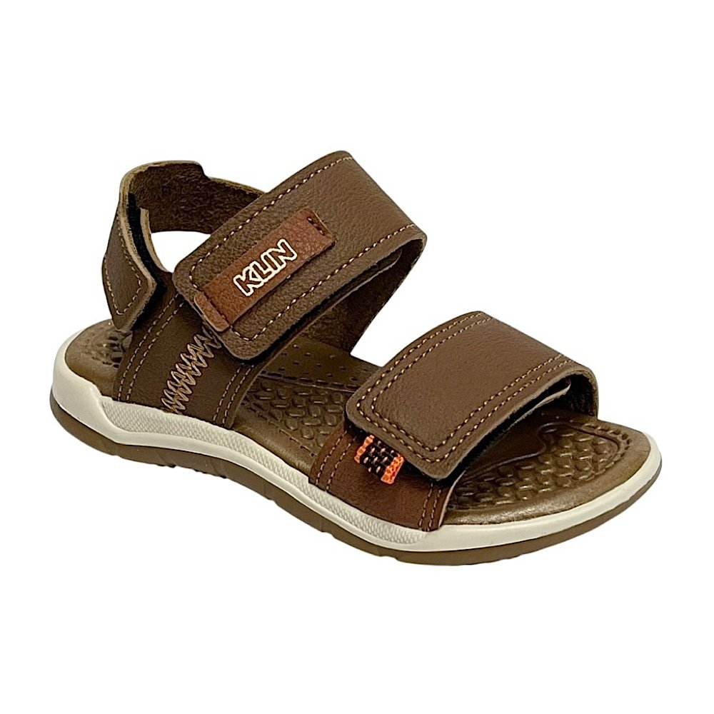 Sandália Klin Papete Line Play 476237 Whisky/Caramelo