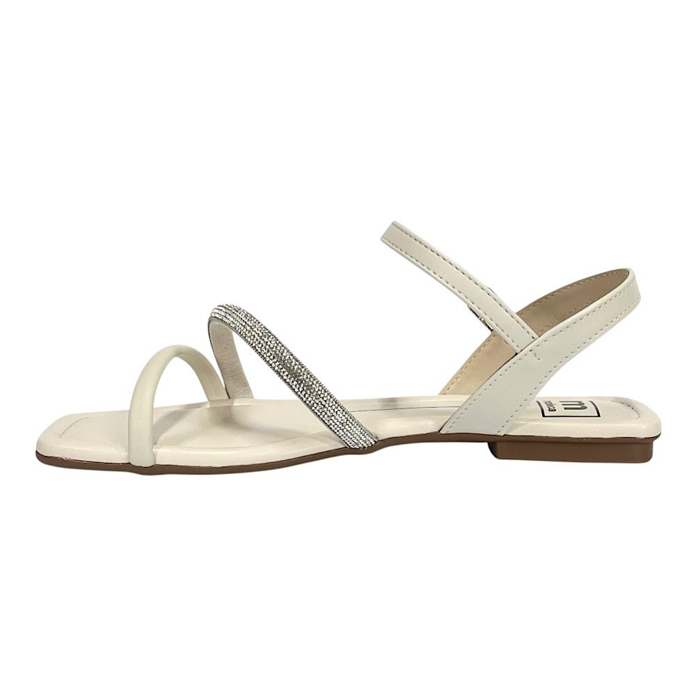 Sandália Moleca Rasteira Feminina 5462.138 Off White Off White 3