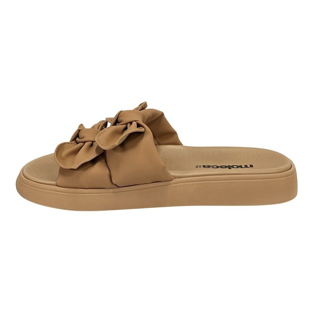 Tamanco Moleca Slide Nobuck 5469.149 Nude Nude 3