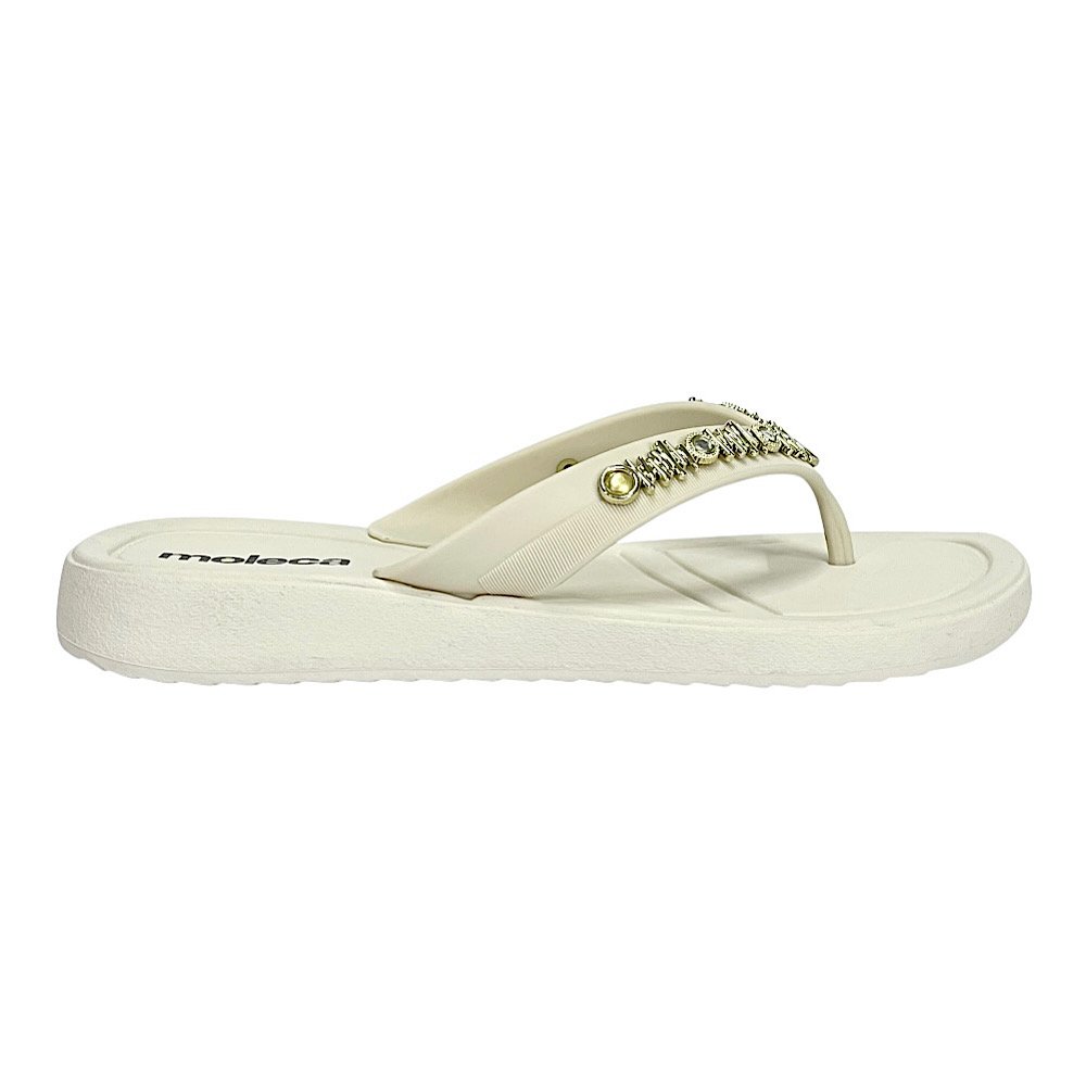 Tamanco Moleca EVA Dedo 5548.108 Off White Branco 2