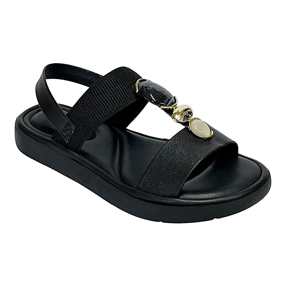 Sandália Modare Flat Ultraconforto 7208.108 Preto