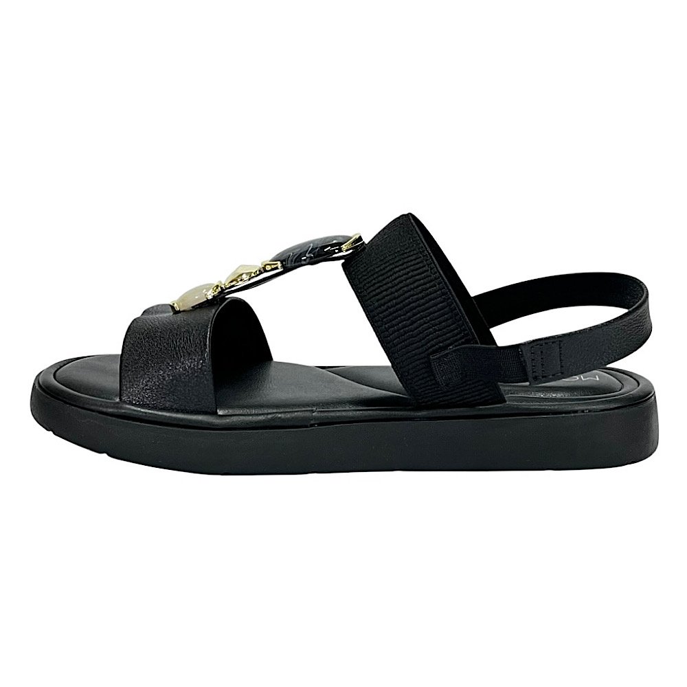 Sandália Modare Flat Ultraconforto 7208.108 Preto Preto 3