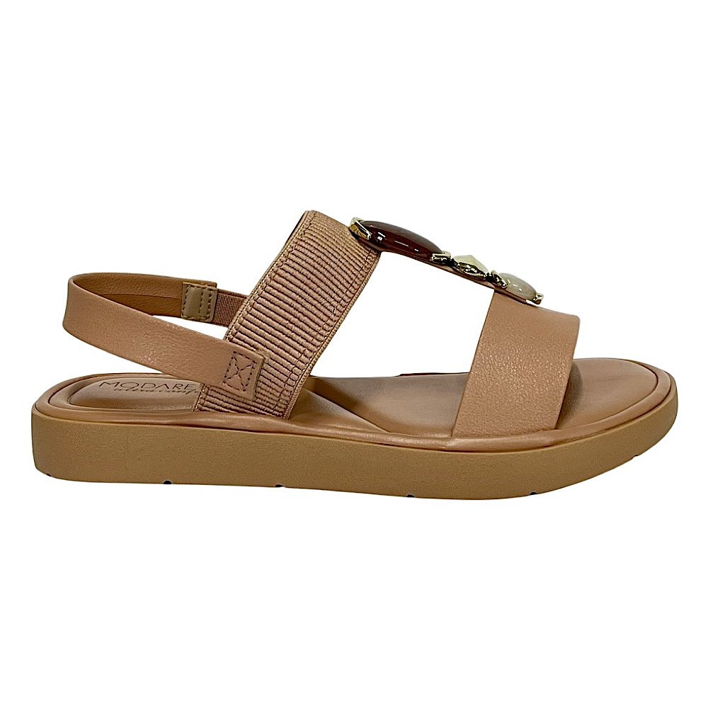 Sandália Modare Flat Ultraconforto 7208.108 Nude Nude 2