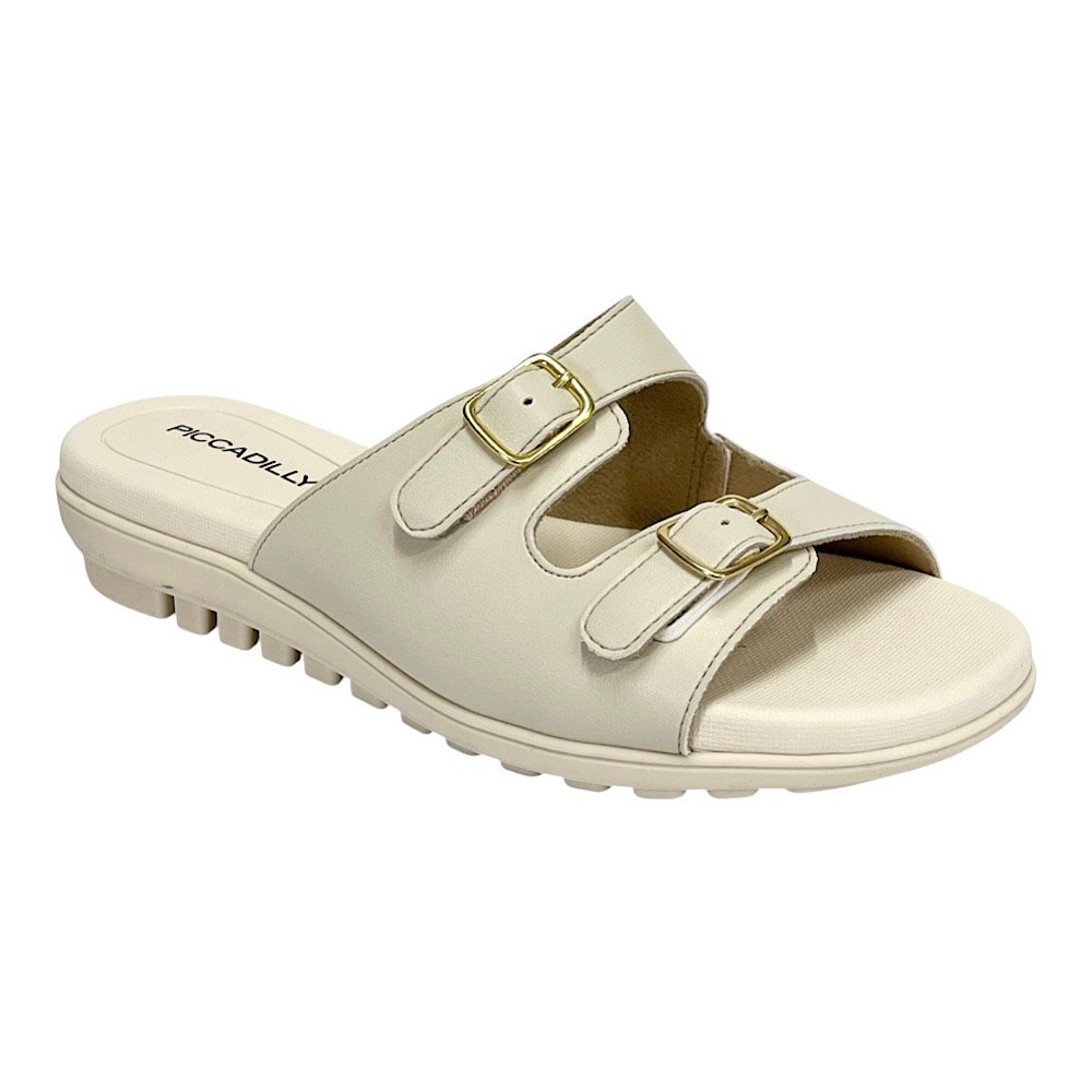 Tamanco Piccadilly Anabela Marli 523004 Off White
