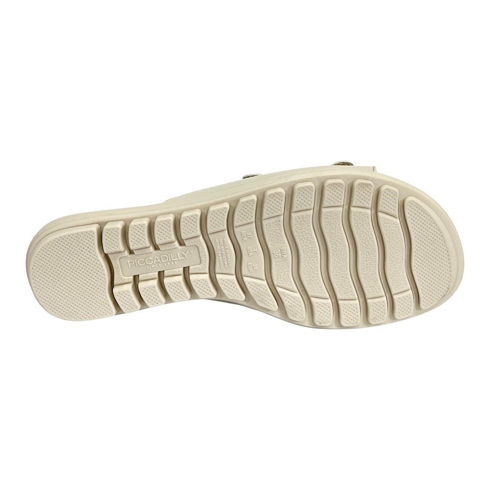 Tamanco Piccadilly Anabela Marli 523004 Off White Branco 5